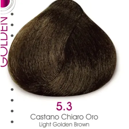 TMT Milano Art Collection Crema Colorante Luminacolor 5.73 Castaño Claro Marrón Dorado 100ml - 1